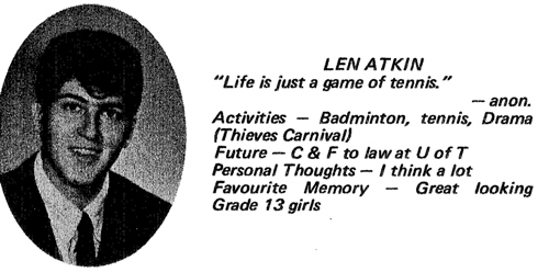 Len Atkin - THEN